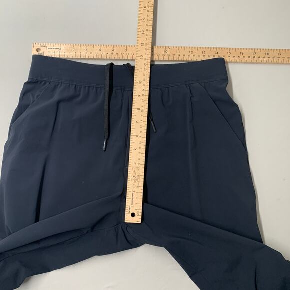 Public Rec Men Jogger Pants 30 Blue Casual Pants Drawstring Ankle Zip 29 - Picture 8 of 11